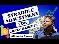 Adjusting short straddle  for working people  get pro with equityincome
