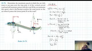 13–73 Kinetics of a Particle: Force and Acceleration (Chapter 13: Hibbeler Dynamics) Benam Academy