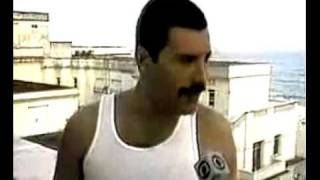 Freddie Mercury Meets The TV Reporter Who Doesn't Understand Post-Production