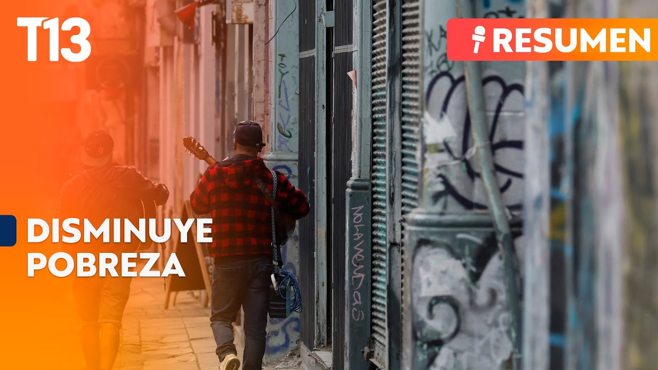 Disminuye la pobreza extrema en Chile: Noticias 8 de enero - YouTube