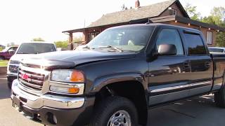 2003 GMC SIERRA 1500HD CREW CAB SLT 4X4 AT KOLENBERG MOTORS LTD