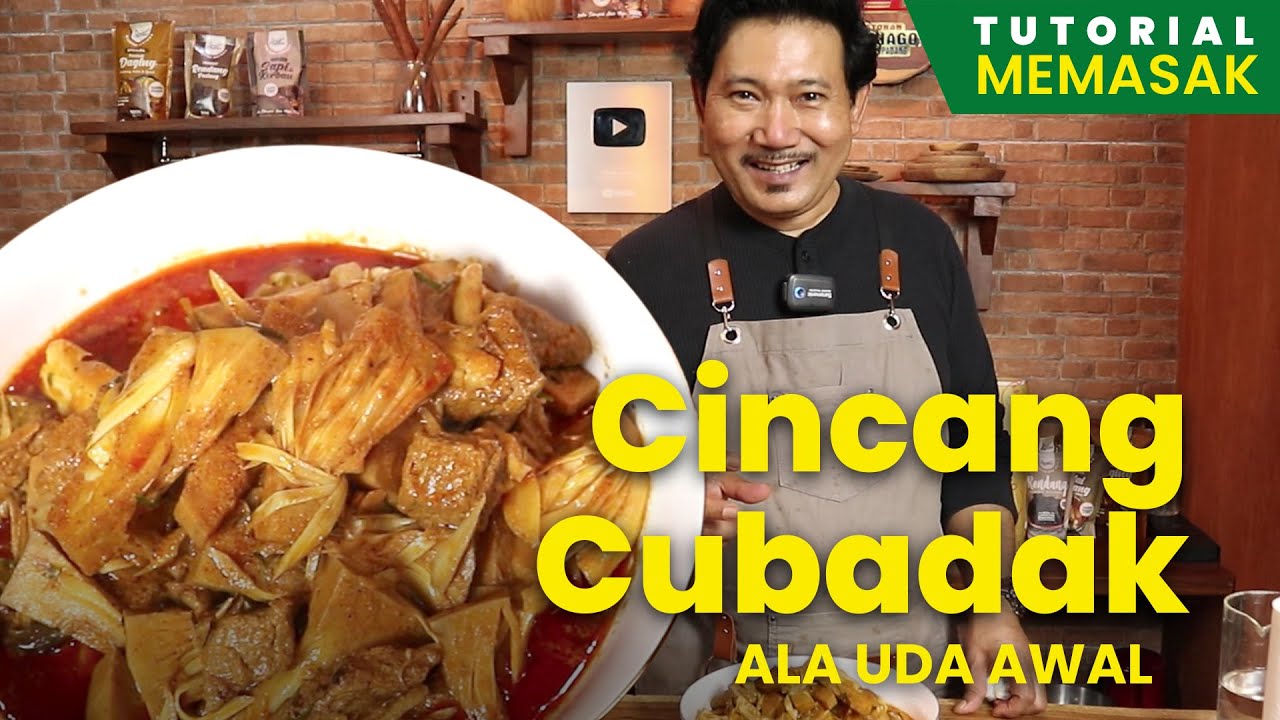 Memasak Cincang Cubadak (Nangka Muda) - UDA AWAL
