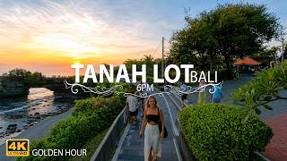 TANAH LOT TEMPLE | A Cinematic Journey Along Bali's Famous Sunset Cliffside | Walking Tour 4K