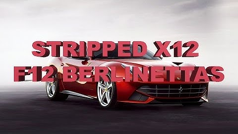 Felix @ CISBROS Strips Twelve Ferrari F12 Berlinetta Max Out T5 | CSR RACING 2