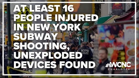 Multiple people shot at New York subway station, unexploded devices found