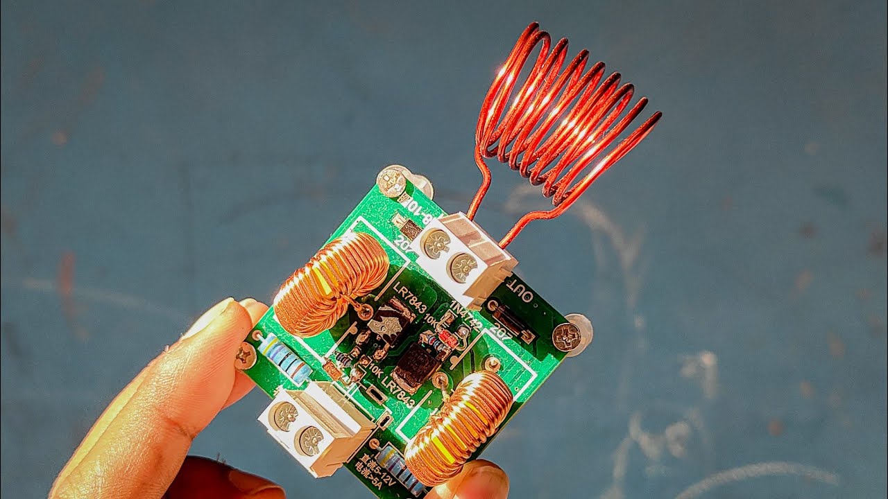 How to make an Induction Heater circuit - YouTube