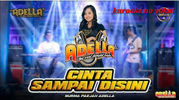 cinta sampai disini - karaoke