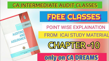 Lec 1(in Eng):Company Audit |by Somya Agarwal |CA Inter Audit |CA Dreams