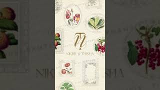 Enchanted Forest Themed Animated Wedding Invitation Video Update