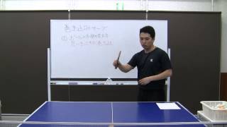 2 steps to master the tomahawk serve【TableTennisQ&A】