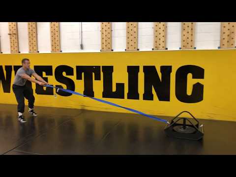 Wrestling Sled Technique: Sled Row