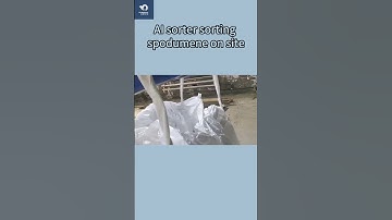 Spodumene sorting on site#aipowered #minerals #mining #miningequipment  #mineralprocessing