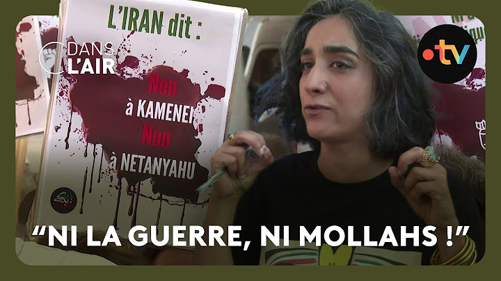 Guerre en Iran : la diaspora partagée entre crainte et espoir - Reportage #cdanslair du 20.06.2025