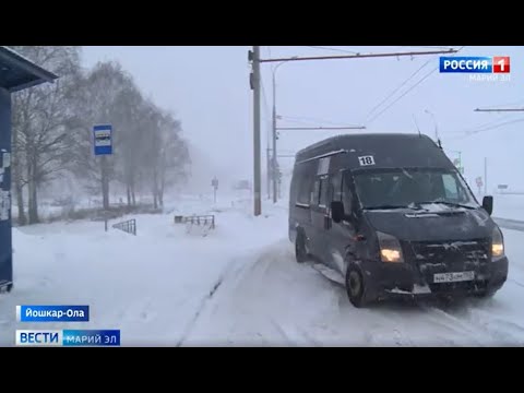 Тесные маршрутки исчезнут из Йошкар-Олы в 2022 году