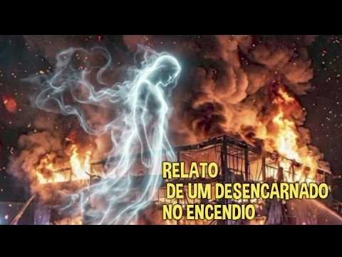 Through a MEDIUMISTIC session a spirit recalled the fire that caused his passing
