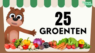 Groenten Leren In Het Nederlands | Voor Peuters En Kleuters | Learn Vegetables in Dutch