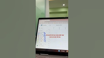 Tạo lịch Google Calendar để quản lý công việc
