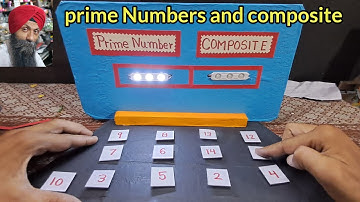 Prime numbers and composite working model  || working mathsmodel || odd even and prime numbers model