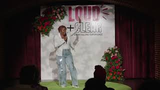 Loud & Clear Alum Tina Marie Delivers Perfect Opening Monologue for L& C 2024 in Dallas, Texas