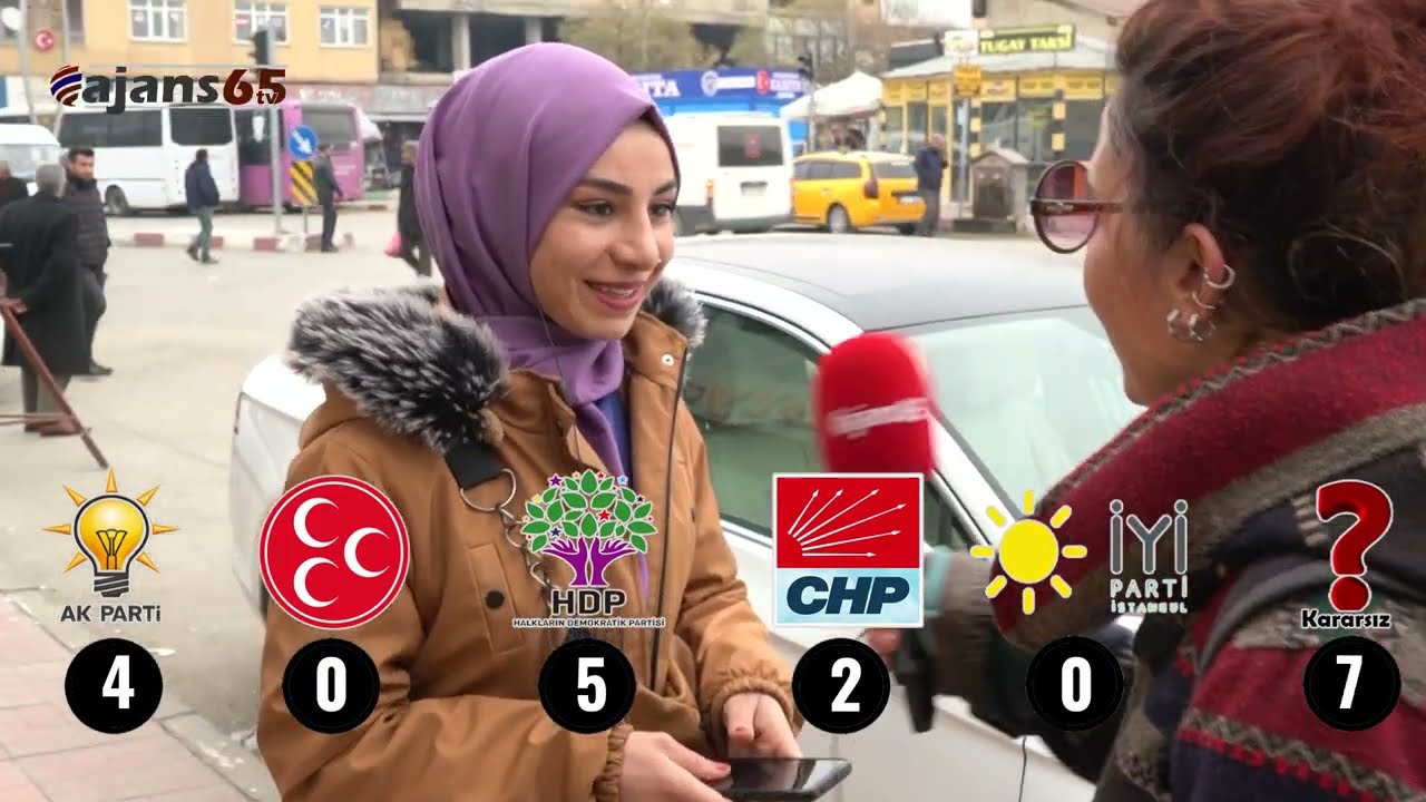 Erciş Seçim Anketi: Bu gün seçim olsa oyunuzu hangi partiye verirsiniz