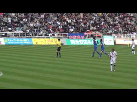 20150503　アビスパ福岡VSセレッソ大阪　酒井宣福ゴール