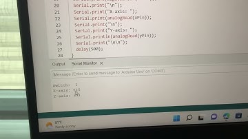 Elegoo UNO R3 Super Starter Kit Lesson 12 Analog Joystick