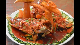 魚躍龍門 (春節開運珍饈) Rock Cod with Tomato Sauce