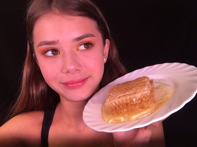 ASMR: RAW HONEY COMB/ АСМР: МЁД В СОТАХ