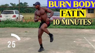 FASTEST WAY TO BURN FAT IN 10 MINUTES with Royal Fitness