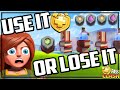 USE IT or LOSE IT in Clash of Clans Gold Pass Clash #75!