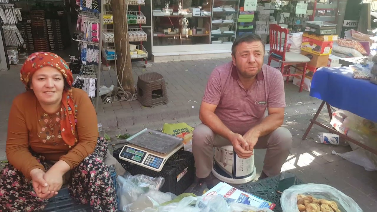 KÖYLÜ PAZARINA GİTTİK...NAZİLLİ AYDIN...