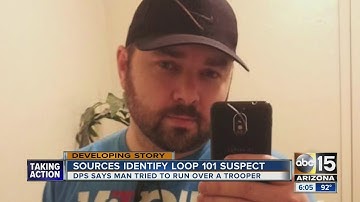 Sources identify man who tried to run over a DPS trooper in Scottsdale