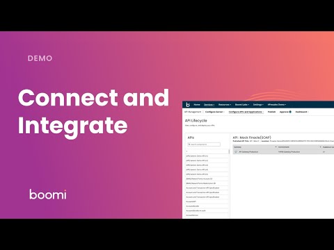 Boomi Platform in Action | Connect and Integrate