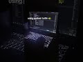 python letter animation in Real Time|Timelapse Drawing.. #pythonprogramming #sketchart