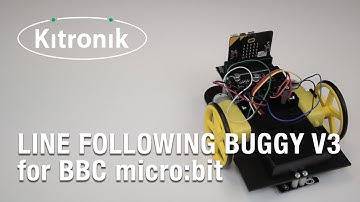 Kitronik Line Following Buggy for the BBC micro:bit Assembly Guide