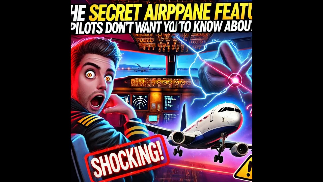 The Secret Airplane Feature Pilots Don’t Want You to Know About! ️😱