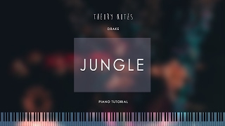 Video thumbnail of "How to Play Drake - Jungle | Theory Notes Piano Tutorial"