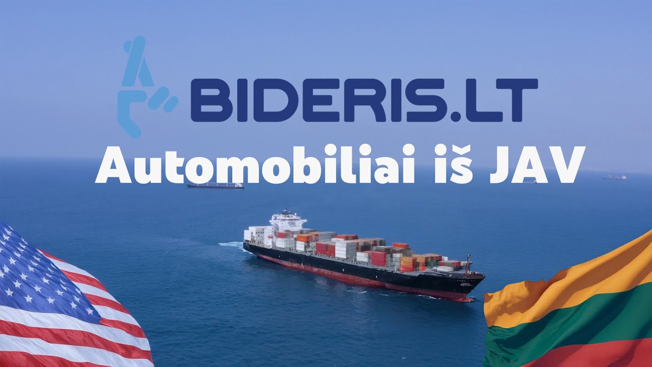 Bideris.lt - automobiliai iš JAV, saugiai ir paprastai
