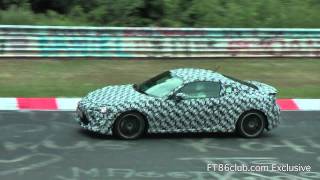 Best video of Subaru BRZ / Toyota GT-86 / Scion FR-S Flogged on Nurburgring In Testing