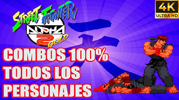 Street Fighter Alpha 2 GOLD Death Combos All  Characters (2024)