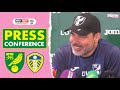 David wagner press conference ahead of leeds united  the pink un