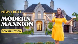 Stunning Newly Built Modern MEGA MANSION in Bustani | HouseTour | Interior Design