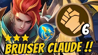 3 STAR CLAUDE AT MACHINE GUN SPEED!! PERFECT COMBO!! MAGIC CHESS GO GO 