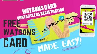 FREE WATSONS CARD AND POINTS screenshot 2