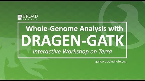 DRAGEN-GATK roars onto Terra! | Interactive Workshop