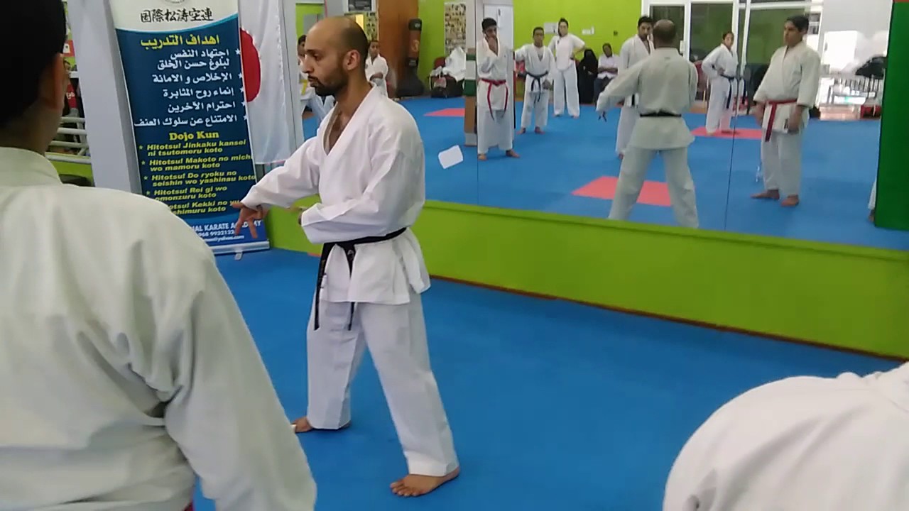 Ali Al-Raisi kumite notes part two - YouTube