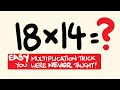 Easy multiplication trick you will actually use