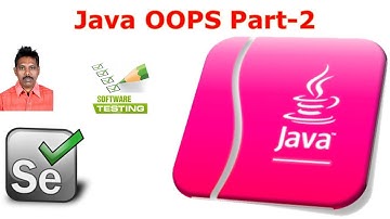 Selenium Tutorial For Beginners 19|Java For Selenium|Java OOPS Part-2|G C Reddy|