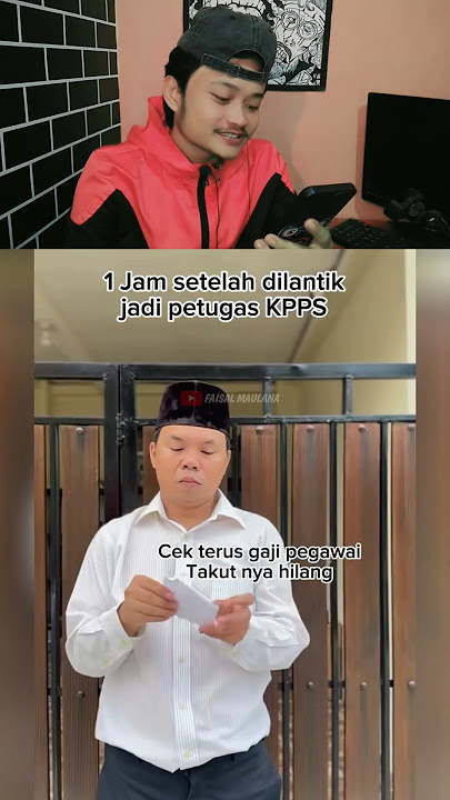 Setelah di lantik jadi petugas KPPS #shorts