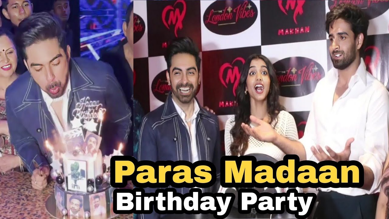 Pocket Mein Aasman Actor Paras Madaan Birthday Party, Rani & Digvijay Attended